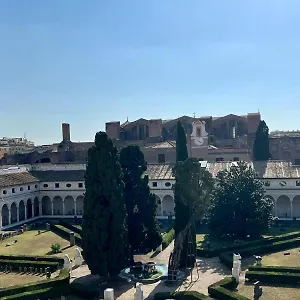 Affittacamere X2 Con Splendida Vista Sulle Terme Di Diocleziano E Sul Chiostro Di Michelangelo 